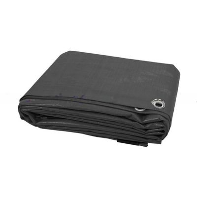 Gecoate blauwe PE waterdichte plastic draperie voor vrachtwagen/container