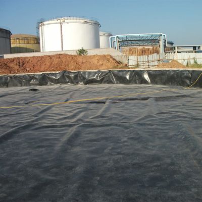 Doppel glad/dubbel textuur oppervlak HDPE geomembraan voor plastic waterdichte vijvervoering