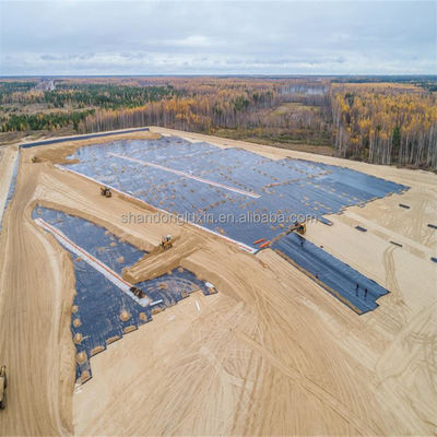 Doppel glad oppervlak LDPE geomembrane bekleding vijverbekleding voor superieure waterbescherming
