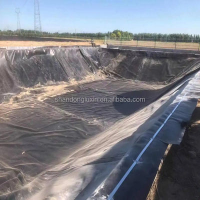 50-100m lengte Hdpe waterdicht plastic geomembrane plaat voor aquacultuur vijver Liner