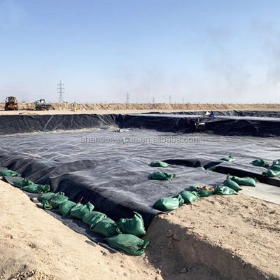 50-100m lengte Hdpe waterdicht plastic geomembrane plaat voor aquacultuur vijver Liner