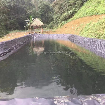 50-100m lengte Hdpe waterdicht plastic geomembrane plaat voor aquacultuur vijver Liner