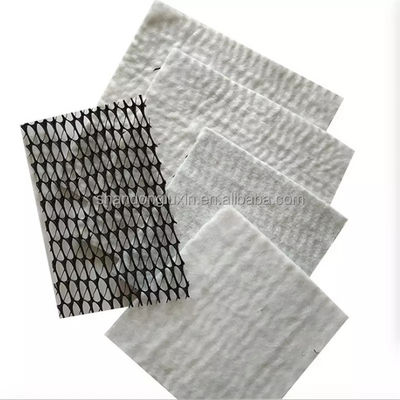 Zwart-wit 3D composiet drainage net voor stortplaatsen Spoorwegtunnelsysteem Drainage 4m*30m
