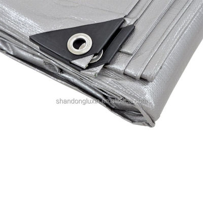 500D-1500D Garne Count Pe Tarpaulin Plaat in Plaid Style voor trailer tegen betaalbare prijs