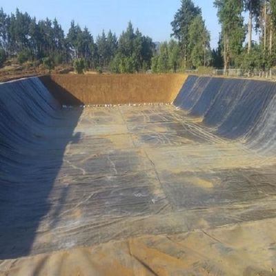 Industriële ontwerp stijl gladde HDPE geomembrane vijvervoering voor stortplaatsen