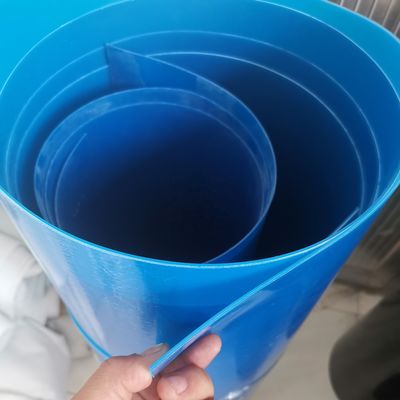 Dikte 0,2 mm-3 mm Pond Liner GM13 2 mm HDPE Geomembrane Wit waterdicht voor garnalenpoel