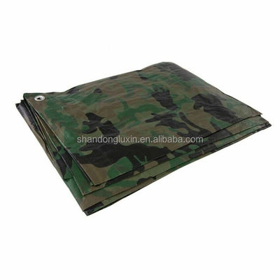 Poly Tarp Roll Zonnebrandcrème Truck HDPE Tarpaulin voor facility Cover 500D-1500D Garens