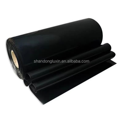Geomembrane vijvervoering in zwart HDPE-plastic voor kunstmatige vijvervaten 1,5 mm 2,0 mm