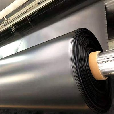 Grote geomembraan van HDPE voor stortplaatsen van kunststof voor vijver van vissen Zwart of op aanvraag