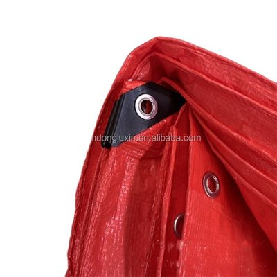 Stralingsbestendige PE-doek rood polyethyleen voor UV-bestandheid en zonnestraling