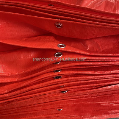 Stralingsbestendige PE-doek rood polyethyleen voor UV-bestandheid en zonnestraling