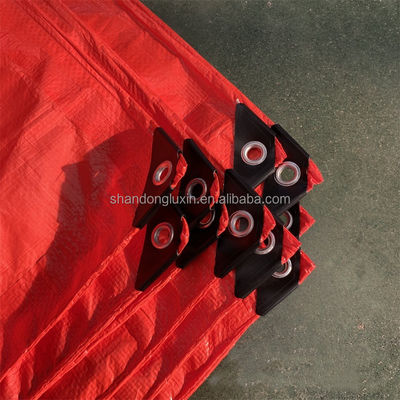 Stralingsbestendige PE-doek rood polyethyleen voor UV-bestandheid en zonnestraling