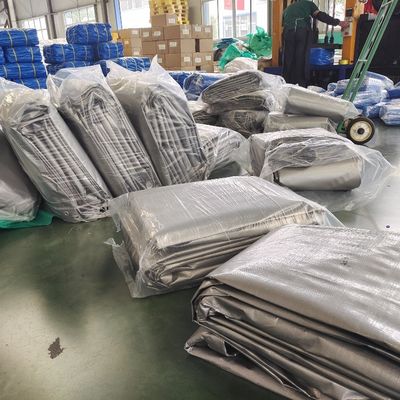 Lichte PE-doek voor het drukken van logo's op maat van vrachtwagens en waterdicht materiaal