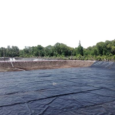 Geomembrane met dubbel glad oppervlak 1 mm 2 mm voor milieuvriendelijke stortplaatsen