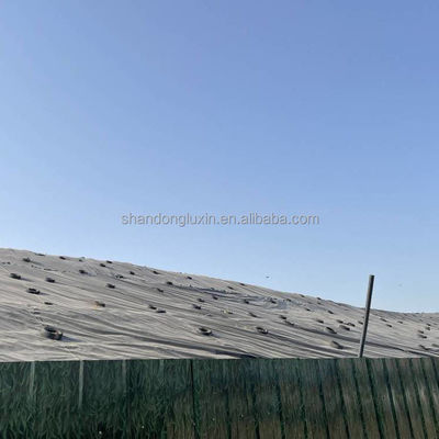 Zuur- en alkaliebestendige geomembraan voor visvijvers Zwart Kleur ASTM GRI-GM13 Standard
