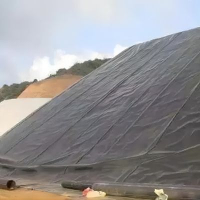 Geomembraan met textuur van polyethyleen met hoge dichtheid voor helling van stortplaats Damreservoir