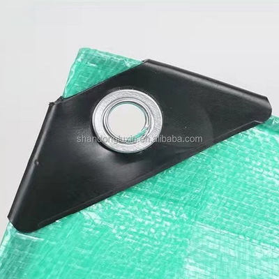 Vervaardiging voor vrachtwagens, voorgefabriceerd PE-doek, groen, tegen regen en stof, UV-bestand