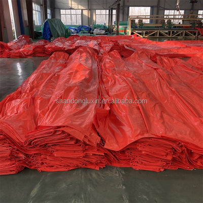 PE - Tarpaulin Rood Waterdicht en stofdicht Blocks Zonlicht Andere stof 3x4m 4x5m 4x6m