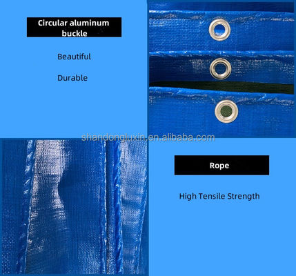 240 g Pe waterdicht tarpolin tent blauw Hdpe tarpolin in dichtheid 6*6-16*16 waterdicht
