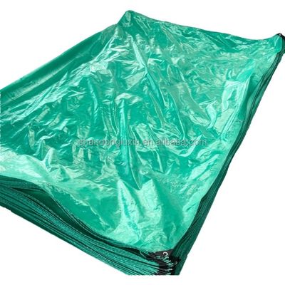 UV-beschermde PE-doek standaardgrootte voor landbouw/industrieel dekbedrag