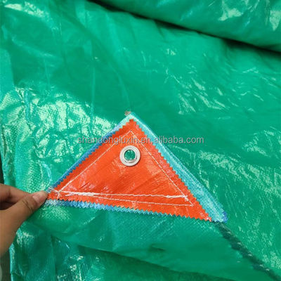 UV-beschermde PE-doek standaardgrootte voor landbouw/industrieel dekbedrag