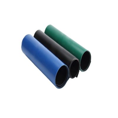 Glanzige geomembraan HDPE vijvervoering 1 mm 2 mm anti-punctie verscheuren weerstand UV-weerstand