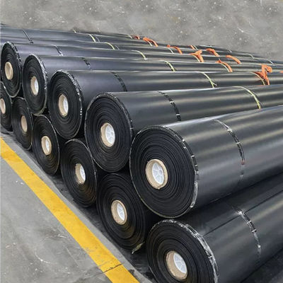 1 mm 2 mm Dikte gladde geomembraan Breedte 1-6 m voor antilekkage engineering rechtstreeks
