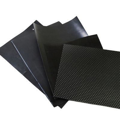 Geomembraan van polyethyleen met hoge dichtheid voor modern ontwerp 0,5 mm 1 mm 2 mm waterdicht