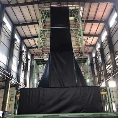 ASTM GRI-GM13 Standaard Zwart HDPE glad geomembraan voor stortplaatsen en visvijvers