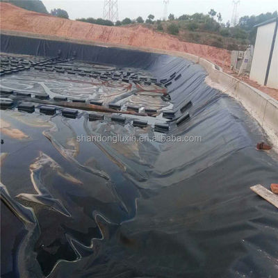 Glanz oppervlak 2 mm PE-geomembrane-liner voor mijnen en andere industriële toepassingen