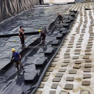 Glanz oppervlak 2 mm PE-geomembrane-liner voor mijnen en andere industriële toepassingen