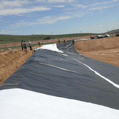 Glanz oppervlak 2 mm PE-geomembrane-liner voor mijnen en andere industriële toepassingen