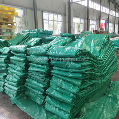 Buitenlandbouw Prefabricated UV Resistant PE Tarpaulin voor regen- en vochtbestendig