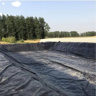 Zwart hoogdicht polyethyleen EVA-geomembraan voor landbouwwateropslagtanks