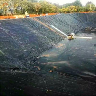 Milieubescherming Geomembrane HDPE visvijvervoer 1 mm 2 mm voor stortplaatsen