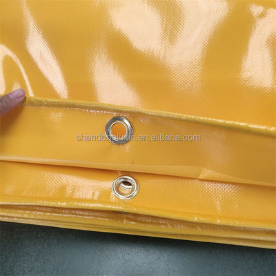 Direct leveren PVC-doek met vocht- en regenbestendige kenmerken Breedte max 2m