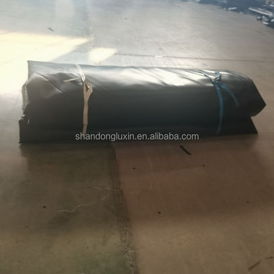 Zwarte HDPE-geomembraanvoering voor RPE-poelvoering Dikte 0,1 mm - 2,5 mm in aangepaste maten