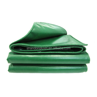 Polyvinylchloride-doeken in blauw 300-1400 gm voor bedekkingsartikelen
