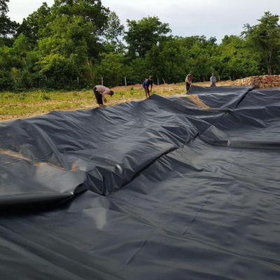 1.5mm Zwart HDPE Geomembrane voor Lake Dam Liner Farm Liner Industrial Design Style