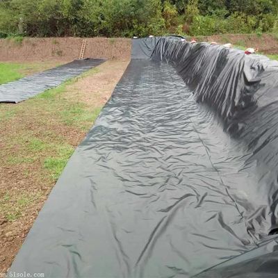 1.5mm Zwart HDPE Geomembrane voor Lake Dam Liner Farm Liner Industrial Design Style