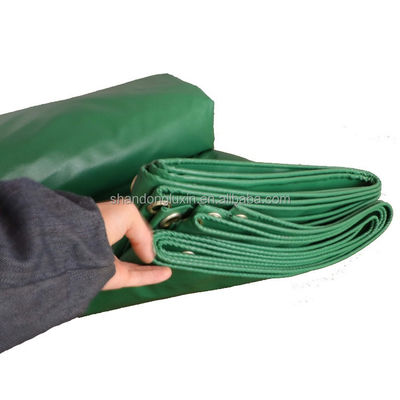 Aanpasbare grootte Tarpaulin UV-bestendige PVC-materiaal Perfect voor stofbedekkende behoeften