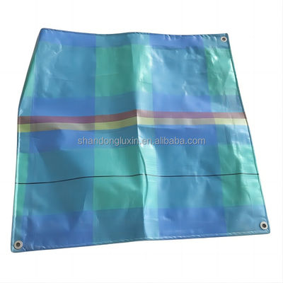 Waterdicht palletbedekking voor zware pallets Tarpaulin Tarp 140gm herbruikbaar ingebouwde palletbedekking