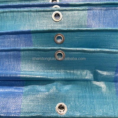 Waterdicht palletbedekking voor zware pallets Tarpaulin Tarp 140gm herbruikbaar ingebouwde palletbedekking