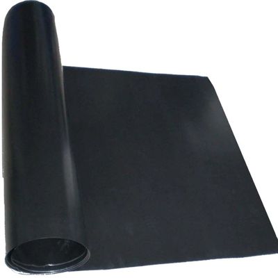 Dubbel glad oppervlak Zwart Geomembraan voor vis vijver Liner 0,3 mm 2,5 mm stortplaats