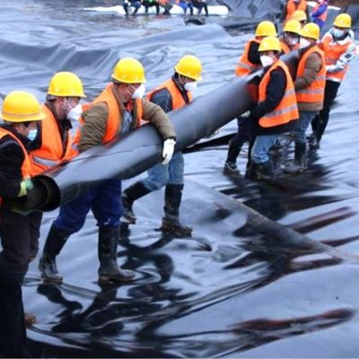 Aanpasbare HDPE-geomembrane-liner voor visvijver garnalenboerderij in mijnreservoirdam