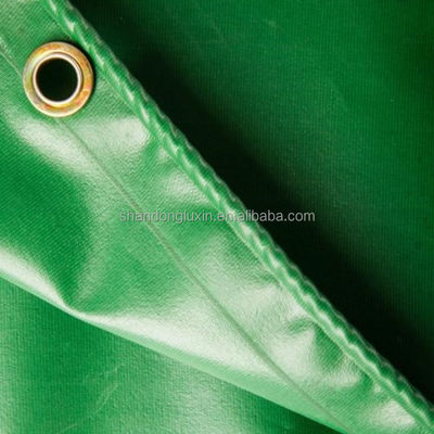 Vrachtwagenbedekking PVC-doeken met een bedekt patroon en 840DX840D-1300DX1300D Garens