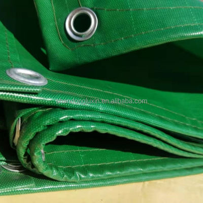 Vrachtwagenbedekking PVC-doeken met een bedekt patroon en 840DX840D-1300DX1300D Garens