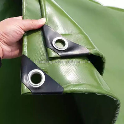 Vrachtwagenbedekking PVC-doeken met een bedekt patroon en 840DX840D-1300DX1300D Garens