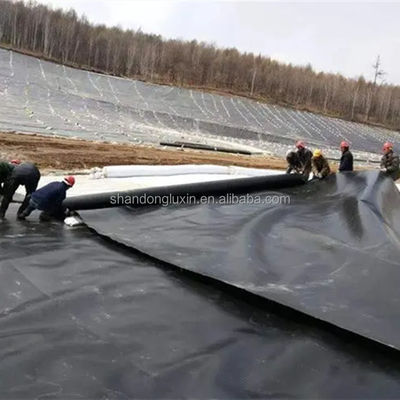 HDPE-damliner voor industrieel stortplaatsproject Oplossingscapaciteit Grafisch ontwerp gemaakt