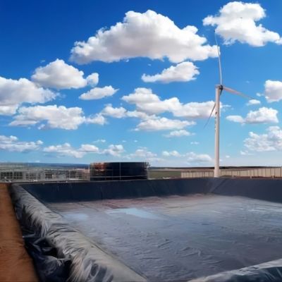0.75mm HDPE Geomembrane Waterdicht voor kunstmatige Lake Tank Dam Landfill Lining Liner